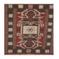 Traditional Handwoven Woollen Dhurrie – Geometric Tribal Design