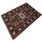 Traditional Handwoven Woollen Dhurrie – Geometric Tribal Design