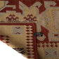 Handwoven Woollen Dhurrie with Traditional Geometric Patterns