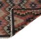 Geometric Handwoven Woollen Dhurrie – Multicolor Tribal Pattern