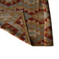 Handwoven Woollen Dhurrie with Geometric Tribal Pattern
