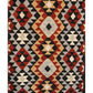 Handwoven Woollen Dhurrie with Geometric Tribal Pattern