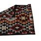 Handwoven Woollen Dhurrie with Geometric Tribal Pattern