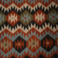 Rustic Geometric Handwoven Woollen Dhurrie Rug