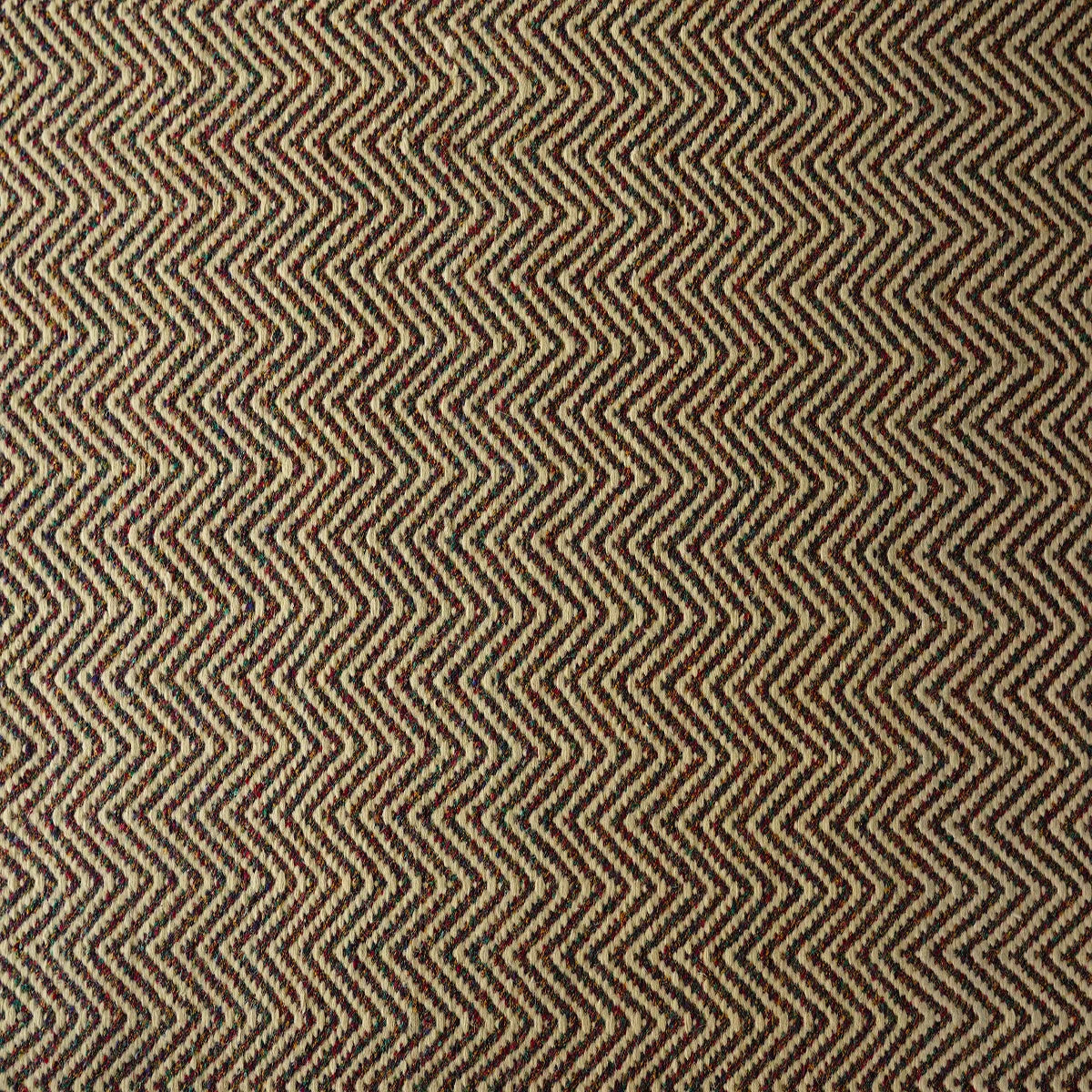 Hand Woven Woollen Dhurrie with Classic Chevron Pattern