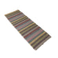 Hand Woven Woollen Dhurrie – Multi-Color Striped Pattern