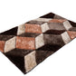 Hand Tufted Polyester Shaggy Rug – Geometric Modern Design for Living Room & Bedroom
