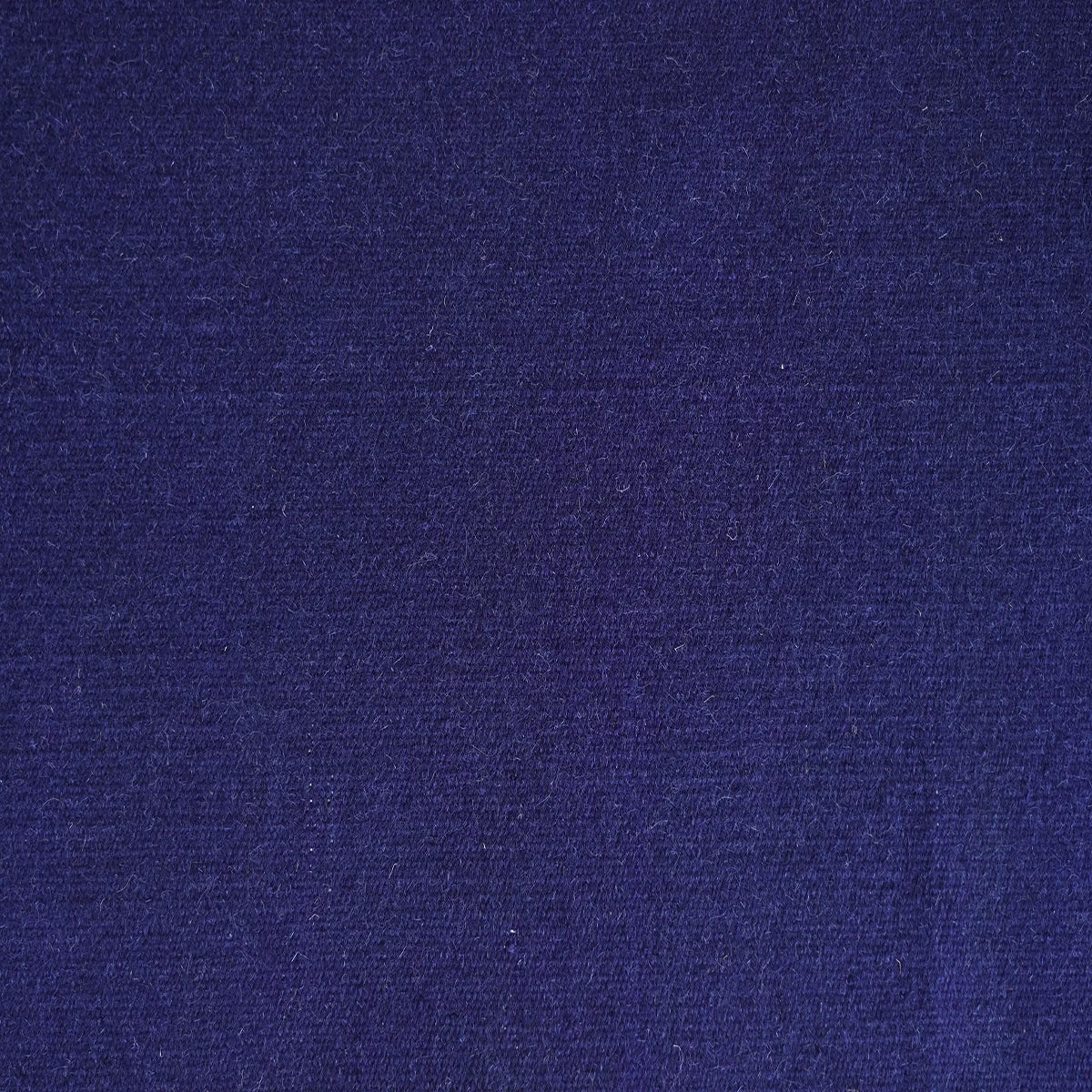 Hand Woven Woolen Dhurrie in Solid Royal Blue – Durable & Elegant Flatweave Rug