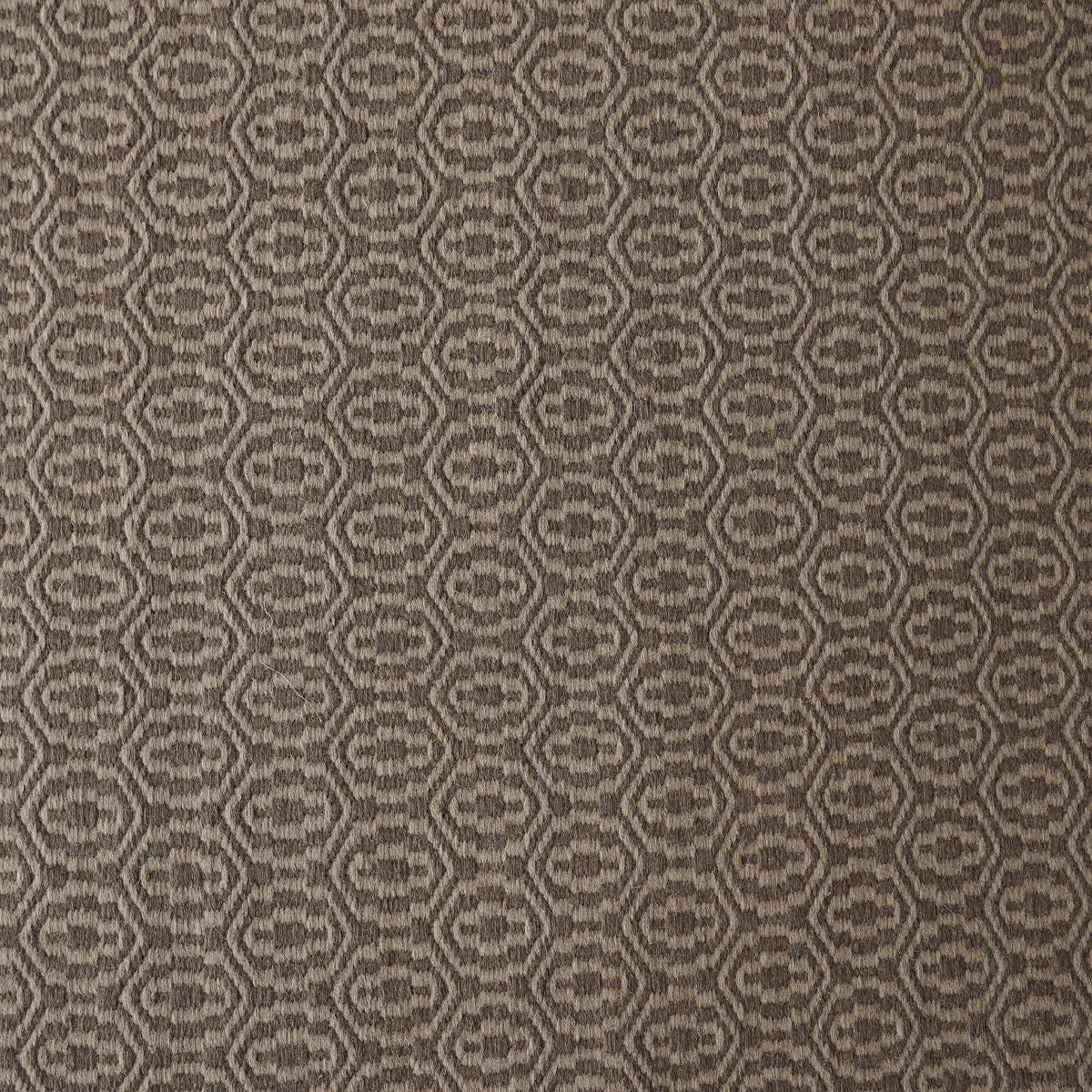 Hand Woven Woolen Dhurrie with Geometric Hexagon Pattern – Durable & Stylish Flatweave Rug