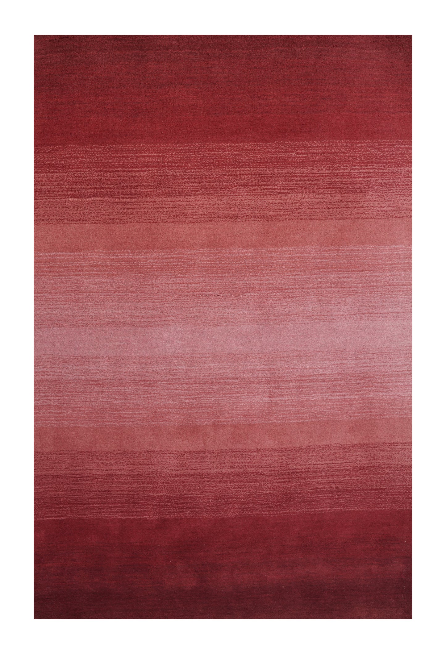 Scarlet Ombre Handloom Woollen Rug