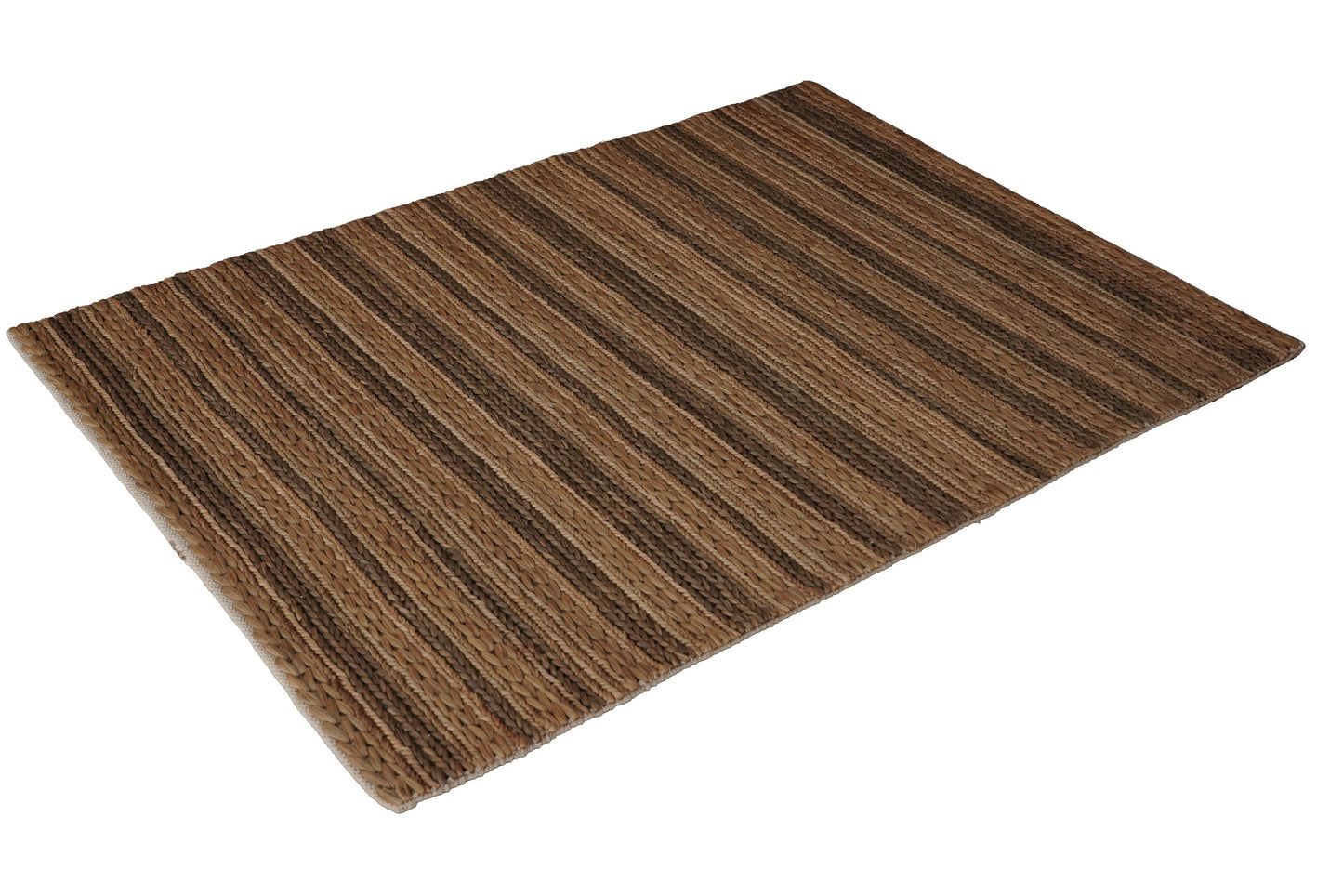 Handwoven Natural Fibre Jute Rug – Eco-Friendly & Durable