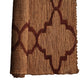 Handwoven Jute Rug with Geometric Pattern – Natural & Durable Floor Décor