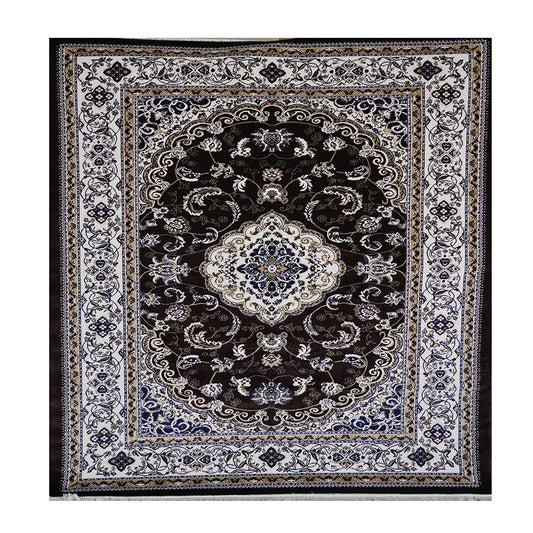 Elegant Traditional Persian Style Machine-Made Rug