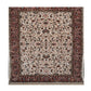 Elegant Traditional Floral Design Machine-Made Rug