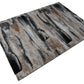Modern Abstract Machine-Made Rug – Neutral Toned Contemporary Area Carpet