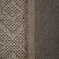 Handcrafted Woollen Flat Weave Rug with Geometric Pattern