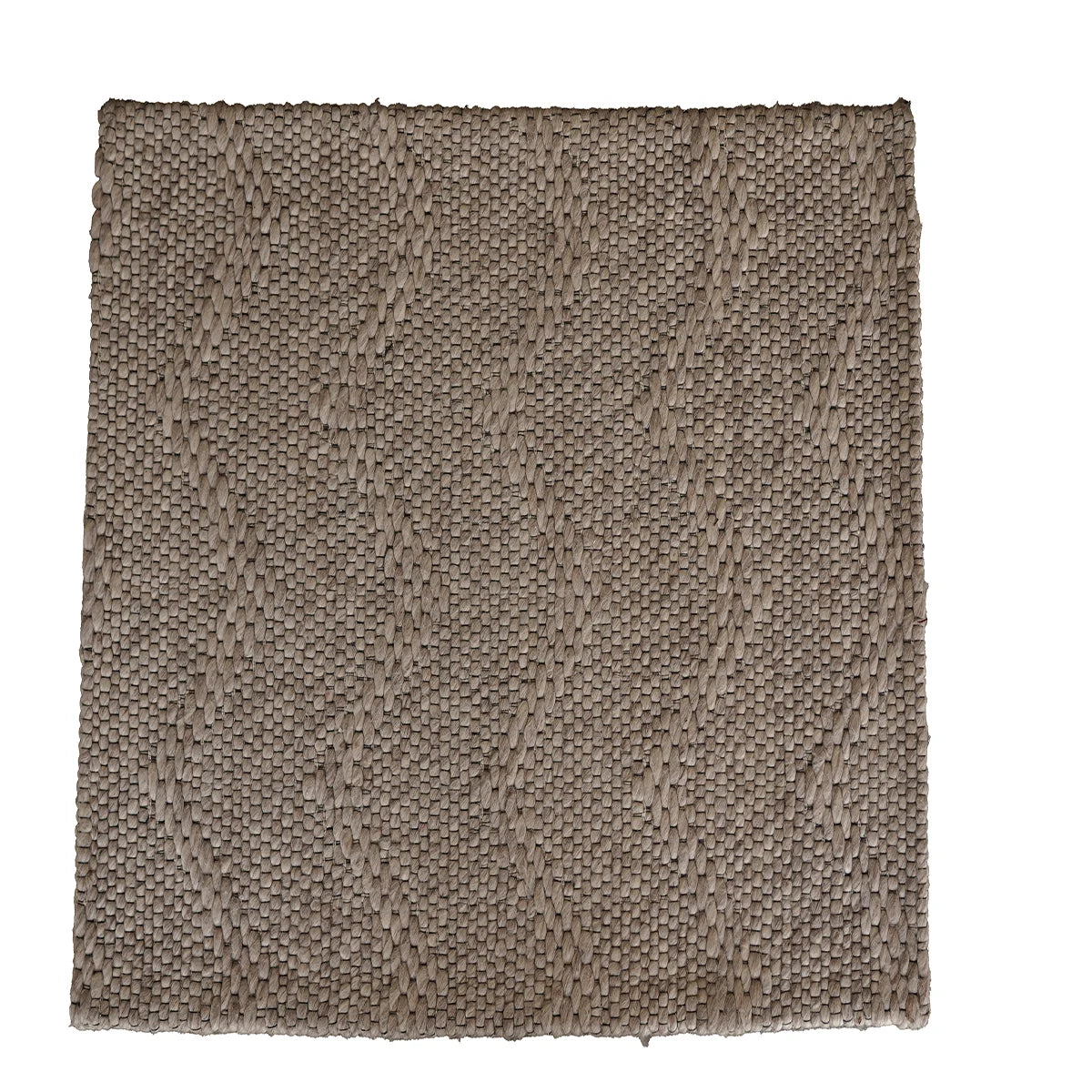Elegant Woollen Flat Weave Rug – Handcrafted Textured Design